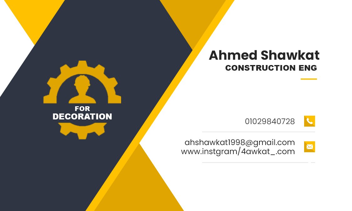 7orus_jpeg's tweet photo. New Business Card Design For "ENG.Ahmed Shawkat"
I Hope You Like It..🤍
Dm For More Info..🤍
#design #designer #graphicdesign #graphicdesigner #card #businesscarddesign #businesscarddesigner #business #marketing #advertisement #advertising #photoshop #ullistrator https://t.co/GPf7v8gTJD