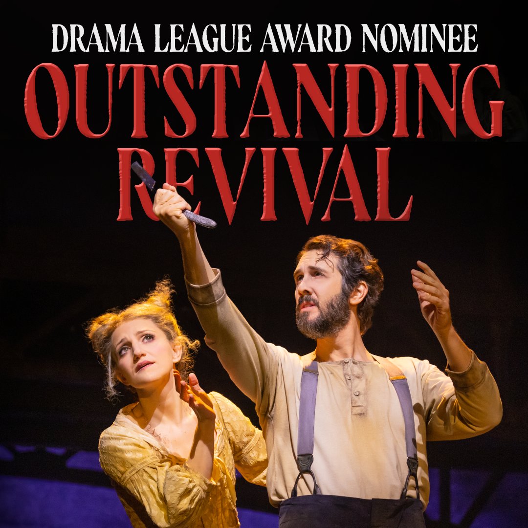 joshgroban's tweet photo. So grateful for the nominations. Thank you Drama League! https://t.co/p3onOvj0zB