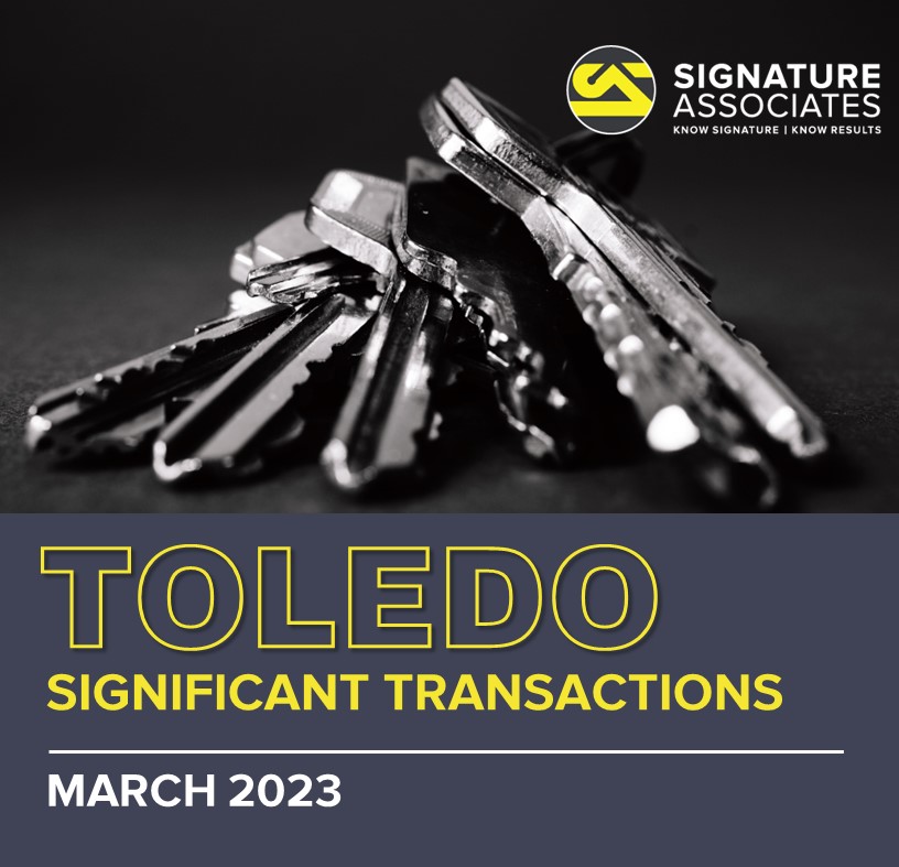 SignatureCRE's tweet photo. Signature's Toledo brokers have had a very busy beginning of the year - check out our recent transactions & let us know how we can help achieve your real estate goals today! https://t.co/yc7MGsalXr
#recenttransactions #office #industrial #retail #land #CRE #Ohio #theteam https://t.co/oooeMD3ckr
