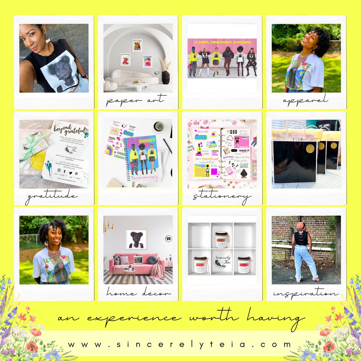 sincerelyteia's tweet photo. an experience worth having 💞
#SincerelyTeia #ART #paperART
#fashion #apparel #papercraft #handmade #greetingcard #stationery #homedecor #handpoured #candles #blackgirlmagic #women #representationmatters #creatingvisibility #gratitude #ShopBlackOwned #ShopWomenOwned #ShopSmall https://t.co/KdzHG6UC3c