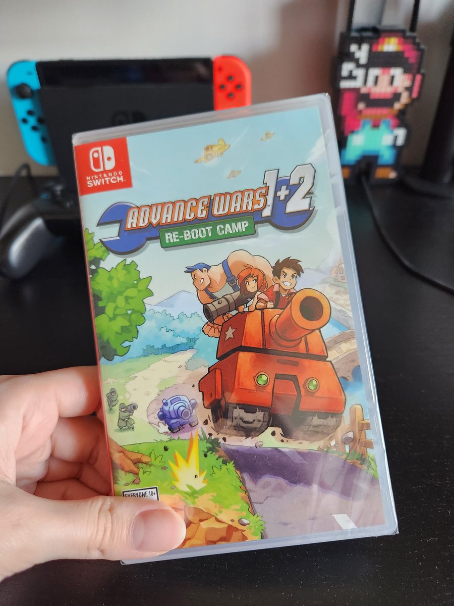 JesssAdel's tweet photo. IT'S FINALLY HERE ✨ GIVEAWAY + playing LIVE vs @KyleBlessing &amp; @RogersBase tonight to celebrate!

I'm giving away 4 Advance Wars 1+2 Re-Boot Camp game codes thanks to @NintendoAmerica! 🤘♥️

RT for a chance to win 1! Good luck!
USA only 💫 #freegame https://t.co/I3RgYVB3Ka