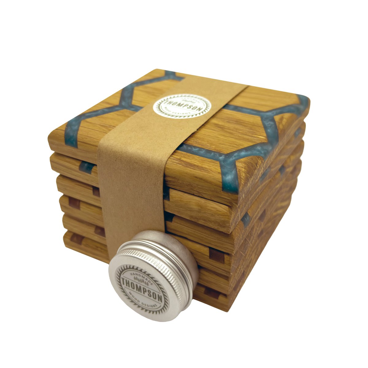ooznest's tweet photo. Hexagonal heaven! 😍 @thompsonwooddesigns has crafted these stunning resin inlay coasters using a WorkBee Z1+. Want to see them up close? Visit our stand at @makerscentral! 🎉 #WorkBee #MakersCentral #woodworking https://t.co/EazYRHm9RZ