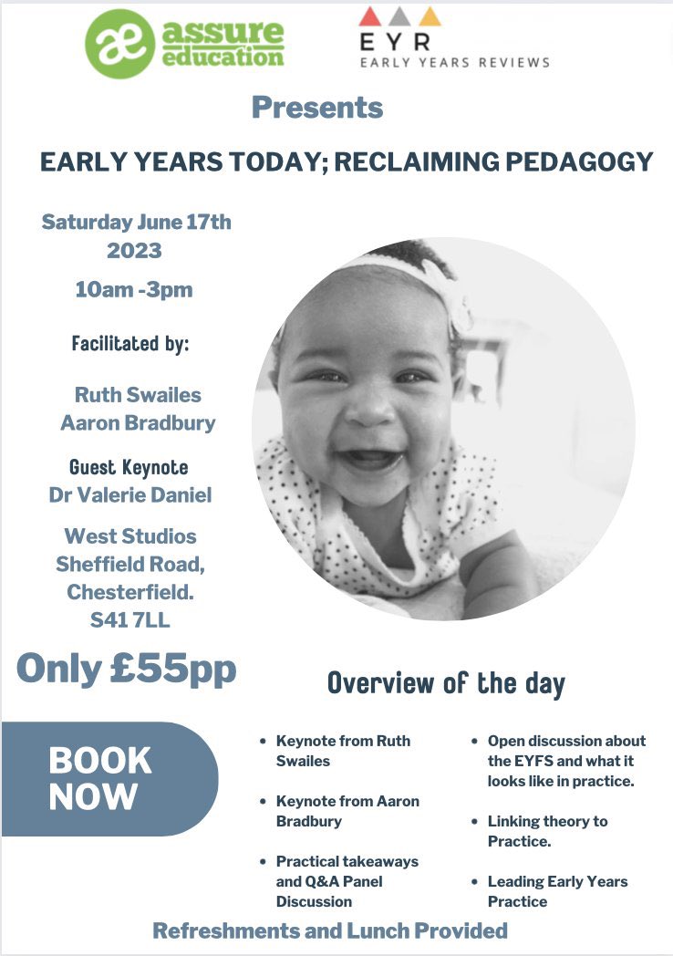 Aaron Bradbury Early Years on Twitter "This conference aims to bring