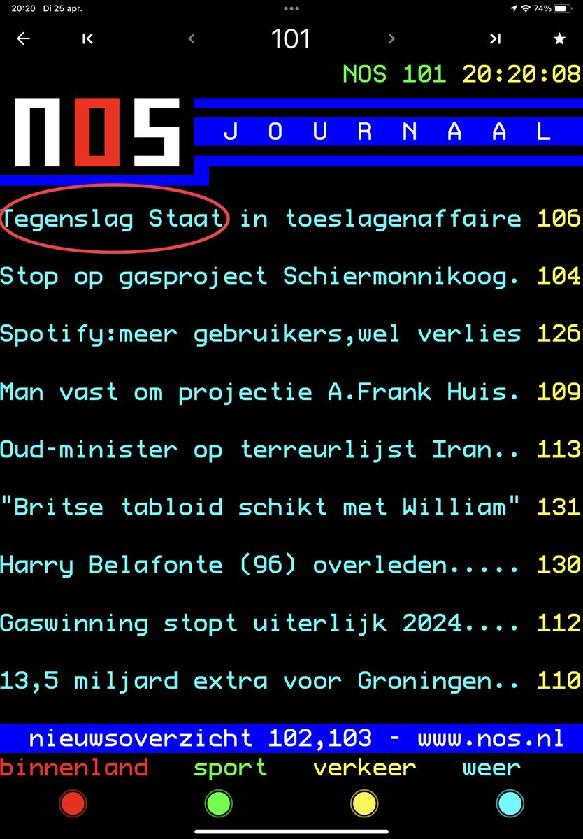 "Tegenslag Staat" …

Probeer eens "Gerechtigheid slachtoffers", <a href="/NOS/">NOS</a> .

#toeslagenschandaal