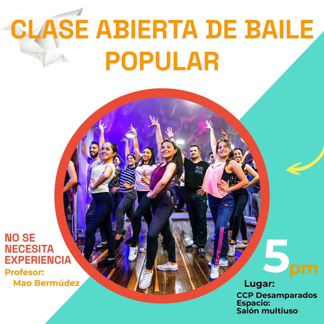ConsejoPJ's tweet photo. Te invitamos a celebrar del Día Internacional de la Danza, disfrutando de una clase de baile popular ABIERTA a toda la comunidad,
🗓️Viernes 28 de abril
⏰5:00 p.m.
📍Centro Cívico por la Paz de Desamparados
"Todo en el universo tiene ritmo. Todo baila”. Maya Angelou
 #CPJ https://t.co/aypraB5X3i