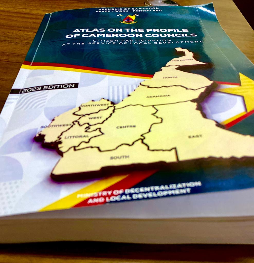PNUDCameroun's tweet photo. The validated Strategic Studies include
👉🏿Local Dev Finance Assessment 
👉🏿National Report on the Status of Local Dev in CMR🇨🇲 
👉🏿Atlas on the Profile of CMR Councils

These will assist actors to improve the #FinancingFramework &amp; ensure better Dev Planning at Regional/Local Levels https://t.co/2XAXkhyPDN