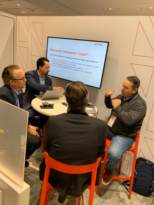 Netenrich's tweet photo. Here's an inside look at Netenrich's John Pirc meeting with @OmdiaCyber's @EricParizo and @abraunberg at #RSAC! https://t.co/kGxGqgRPaw