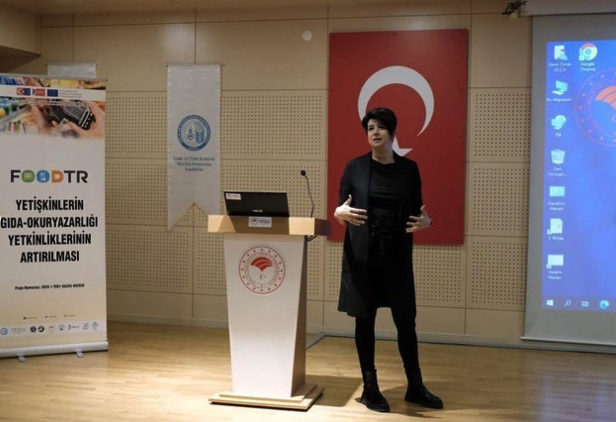 “Yetişkinlerin Gıda-Okuryazarlığı Yetkinliklerinin Artırılması” Erasmus+ Projesi kapanış konferansı 25 Nisan 2023 tarihinde Gıda ve Yem Kontrol Merkez Araştırma Enstitüsü Müdürlüğü’nde gerçekleştirildi <a href="/ulusalajans/">Türkiye Ulusal Ajansı 🇹🇷 Turkish NA</a> #foodtrproject