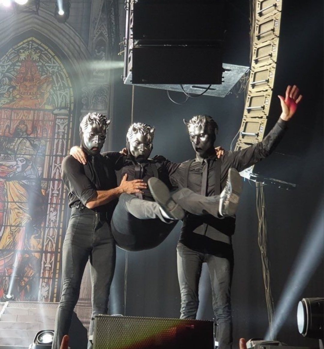 UnholyGhuleh's tweet image. This is the &quot;scary, satanic&quot; band the media warned you about