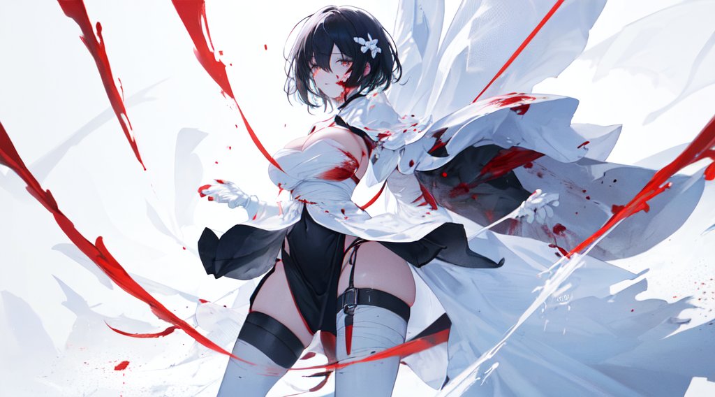 VeryMessyHair's tweet photo. Blood Bender @PixAI_Official 
#pixai #AIイラスト #AIart #aigirls https://t.co/3df5JIbWDN