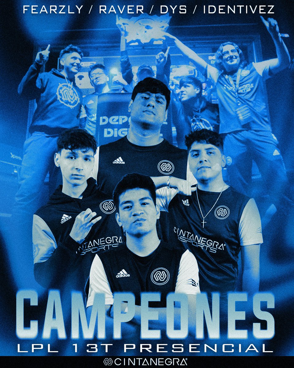 No nos podíamos quedar sin subir la publicación oficial... ¡SOMOS CAMPEONES! 🏆⚙️

¡Enhorabuena CintaNegras! #PonteLaCinta 🎮🥋