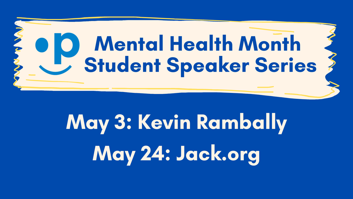 Today, we kick off #mentalhealth month! Calling all @PeelSchools Gr. 6-12 students & teachers: join our virtual speaker series from 10-11am. Teachers may register their classes! All details here: bit.ly/Student-MH