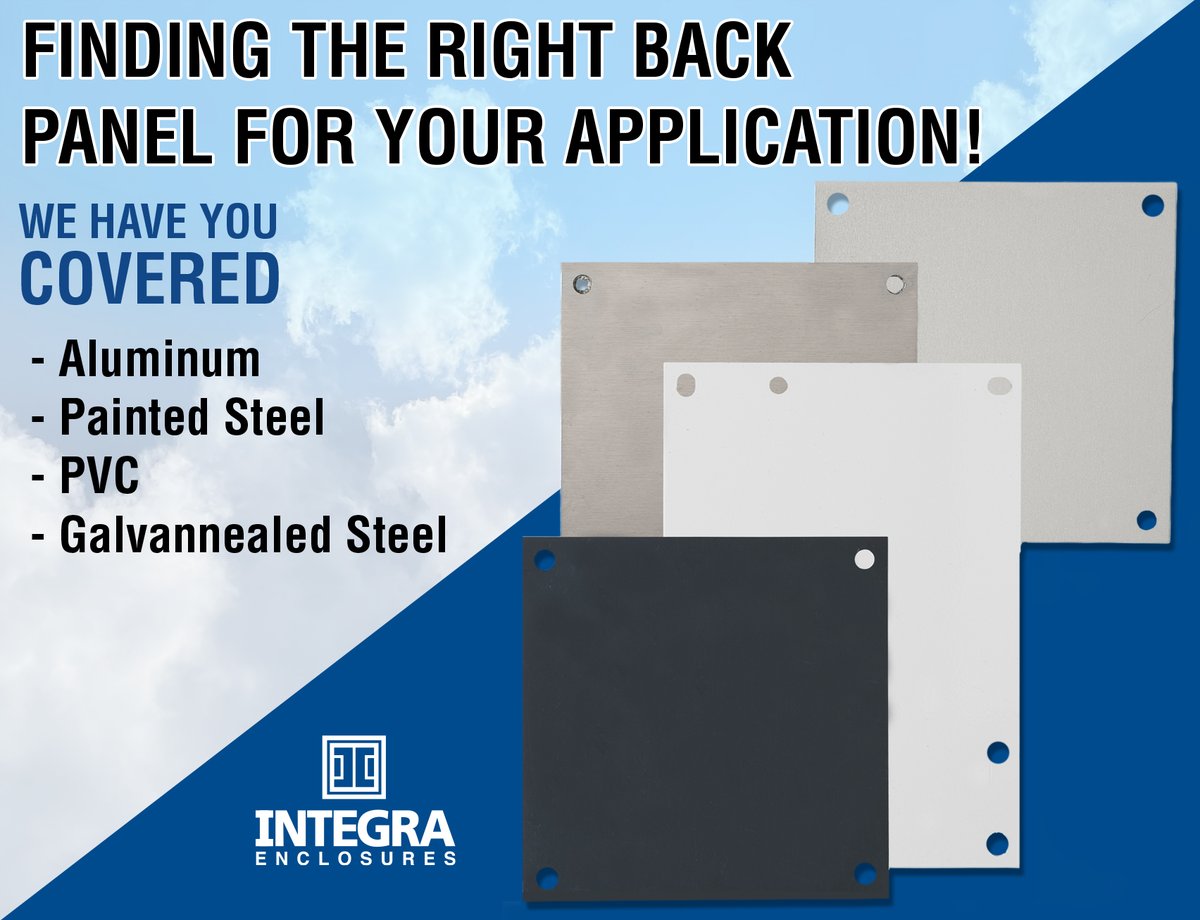 Did you know Integra Enclosures has 4 different panel materials and multiple mounting styles to meet your application? To find more information about each style and what would work for you, visit our helpful guide: ow.ly/auIR50NRNwJ