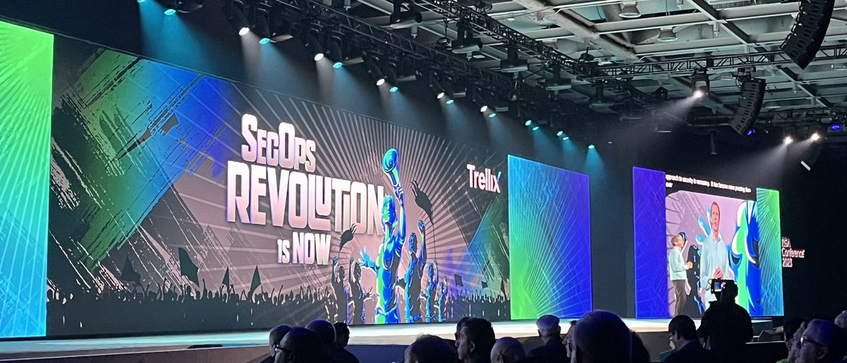 SteenP's tweet image. Gamefy SOC of the future and add AI to the SOC
#trellix at #RSAC