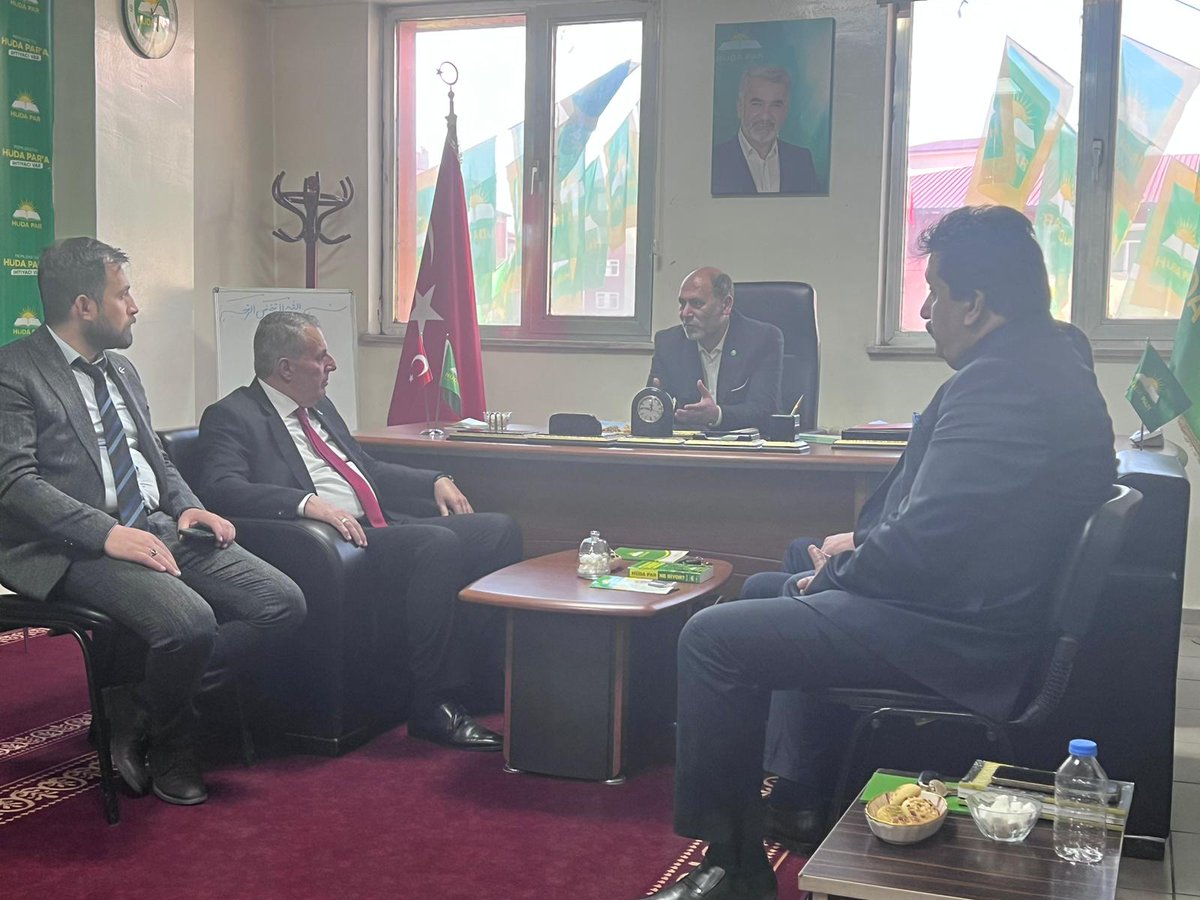 Ömer Faruk şahvelet (@oshvlt) on Twitter photo Yeniden Refah Partisi Ağrı İl Başkanlığı Olarak İl Başkanımız Sn.Aydın KURUŞ ve Milletvekili Adaylarımızın Katılımıyla HÜDA PAR il başkanı sayın Şaban GÖKHAN beyi ziyaretimiz teşekkür ederiz
<a href="/ErbakanFatih/">Dr. Fatih Erbakan</a>
<a href="/rprefahpartisi/">Yeniden Refah Partisi</a>
<a href="/erimsuleyman/">Sūleyman ERİM</a> <a href="/KurusN/">Aydın Kuruş</a> <a href="/HurDavaPartisi/">HÜDA PAR</a> Yeniden Refah Partisi Ağrı İl Başkanlığı Olarak İl Başkanımız Sn.Aydın KURUŞ ve Milletvekili Adaylarımızın Katılımıyla HÜDA PAR il başkanı sayın Şaban GÖKHAN beyi ziyaretimiz teşekkür ederiz
<a href="/ErbakanFatih/">Dr. Fatih Erbakan</a>
<a href="/rprefahpartisi/">Yeniden Refah Partisi</a>
<a href="/erimsuleyman/">Sūleyman ERİM</a> <a href="/KurusN/">Aydın Kuruş</a> <a href="/HurDavaPartisi/">HÜDA PAR</a>