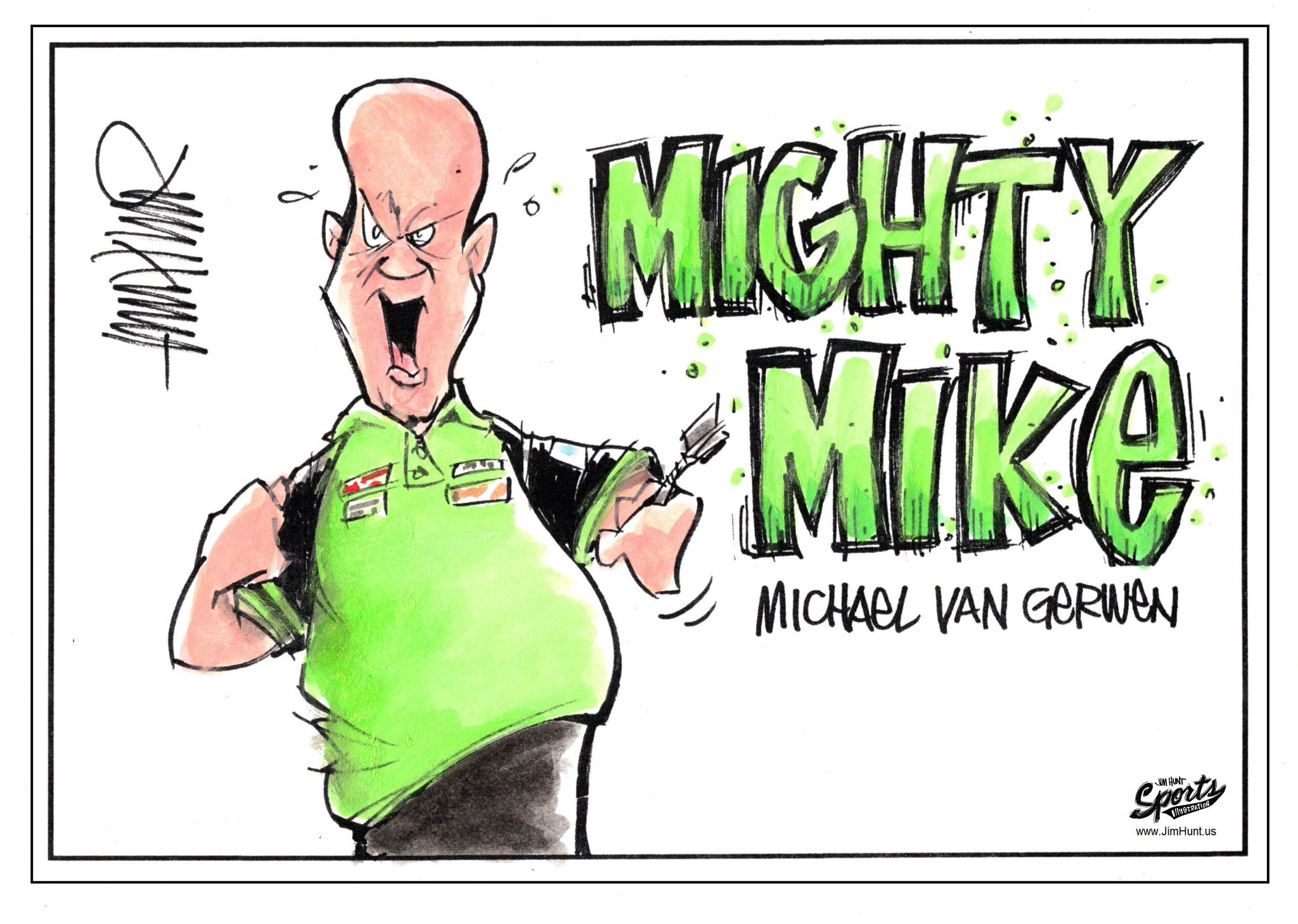 Happy Birthday to the legend himself, Michael van Gerwen. Best wishes to you sir. 