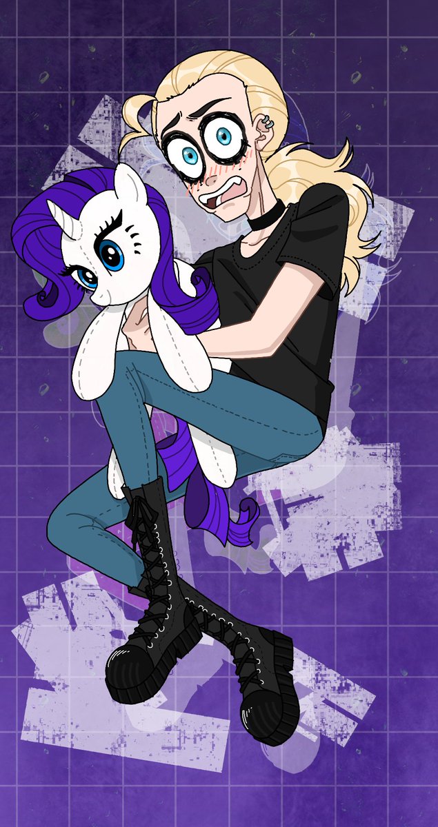 RabbidRabbitArt's tweet photo. He is not a fan of mlp and he certainly doesn’t love rarity #metalfamily #metalfamilydee #metalfamilyfanart https://t.co/JF6g3XBASi