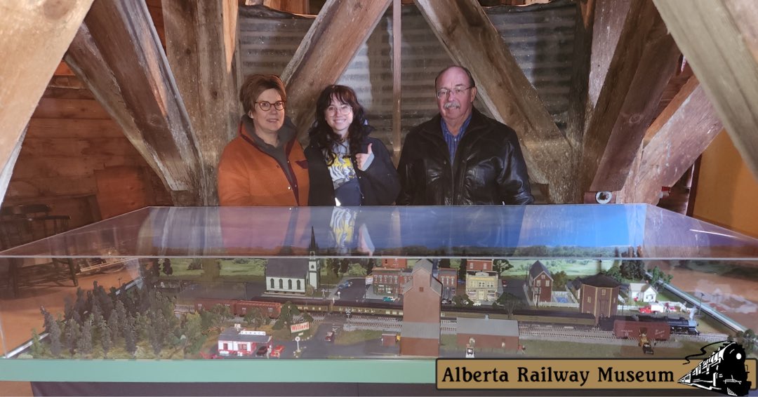 The ARM would like to thank the Czyz family for their donation of a new model railway diorama. 

The diorama features the filling of the steam engine tender from the water tank. The town is loosely based on Gibbons, and thus has been placed on display in the Gibbons water tank.