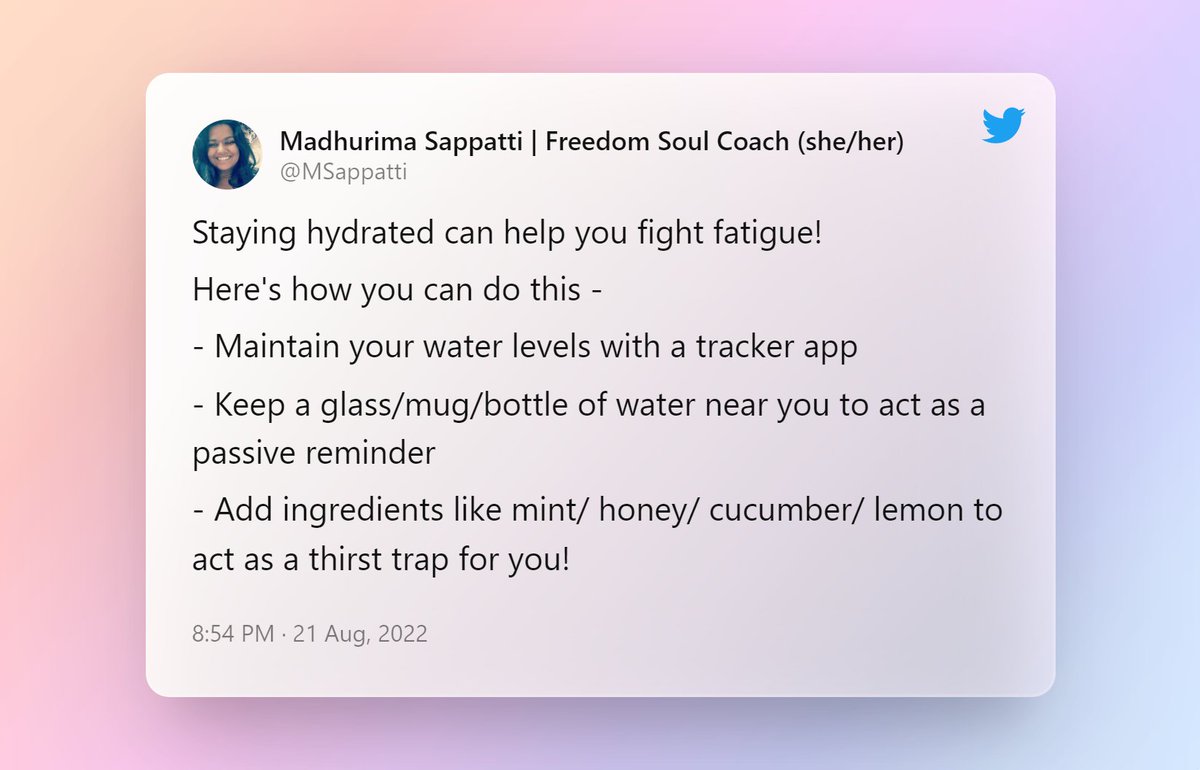 Madhurima Sappatti | Freedom Soul Coach (she/her) tweet media