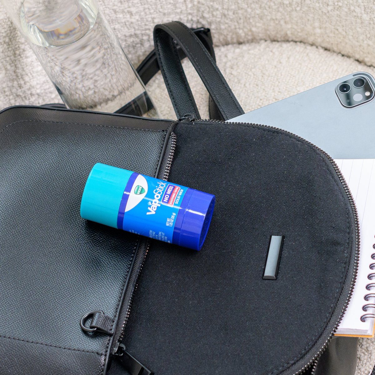 Don’t forget to pack your Vicks VapoStick with you on your next adventure to bring your favorite non-medicated Vicks Vapors with you… 💙