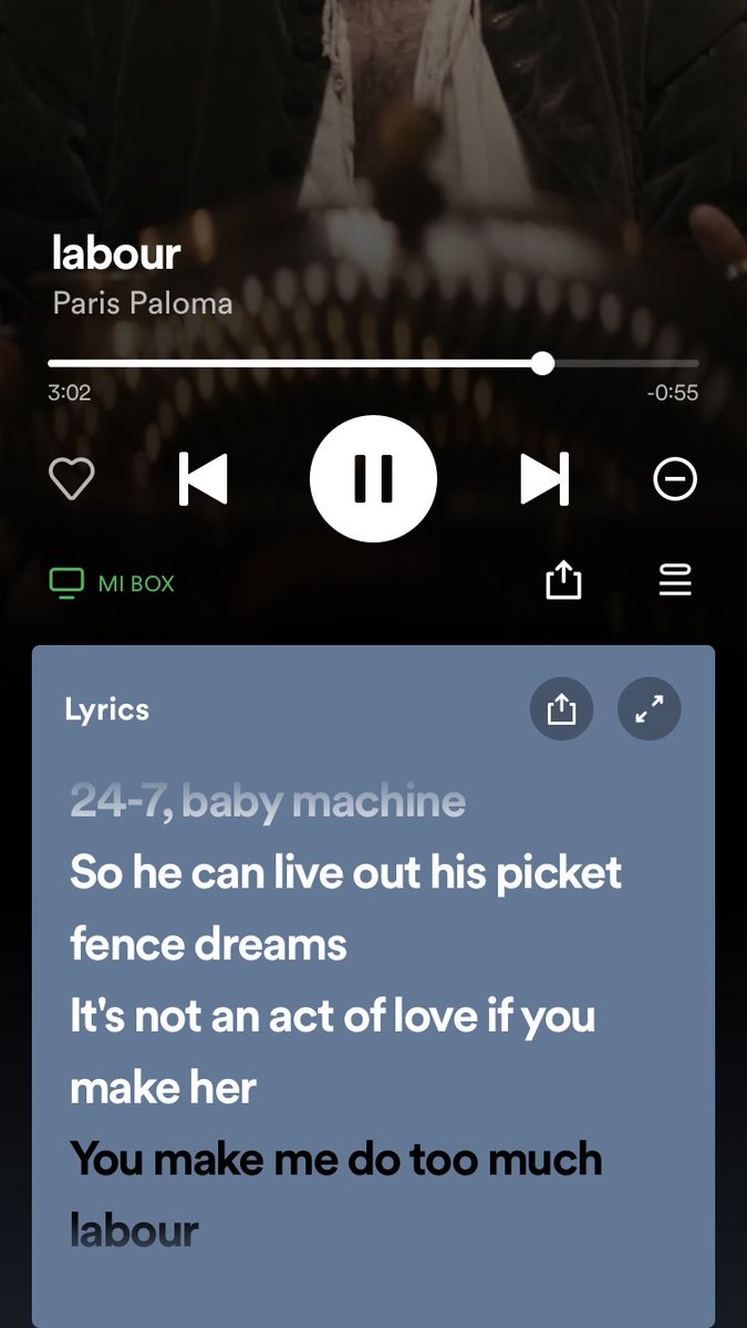 -Its not love if you make her do to much labour - var að hlusta á þetta lag og þessi setning er spot on. - 70% ólaunuð vinna samfèlagsins er unnin af konum, þriðja vaktin og það allt #þriðjavaktin