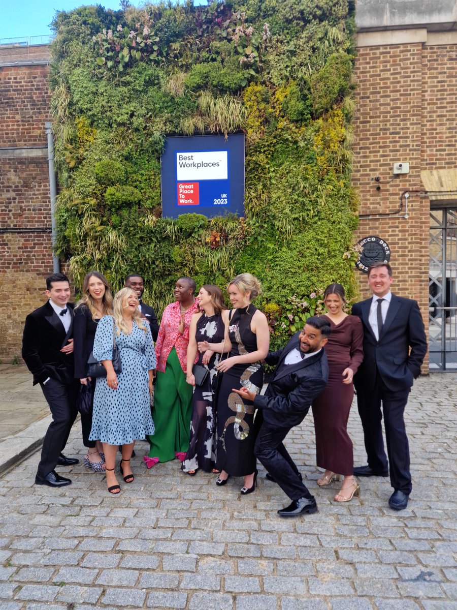 Kepler team represent #ukbestworkplaces