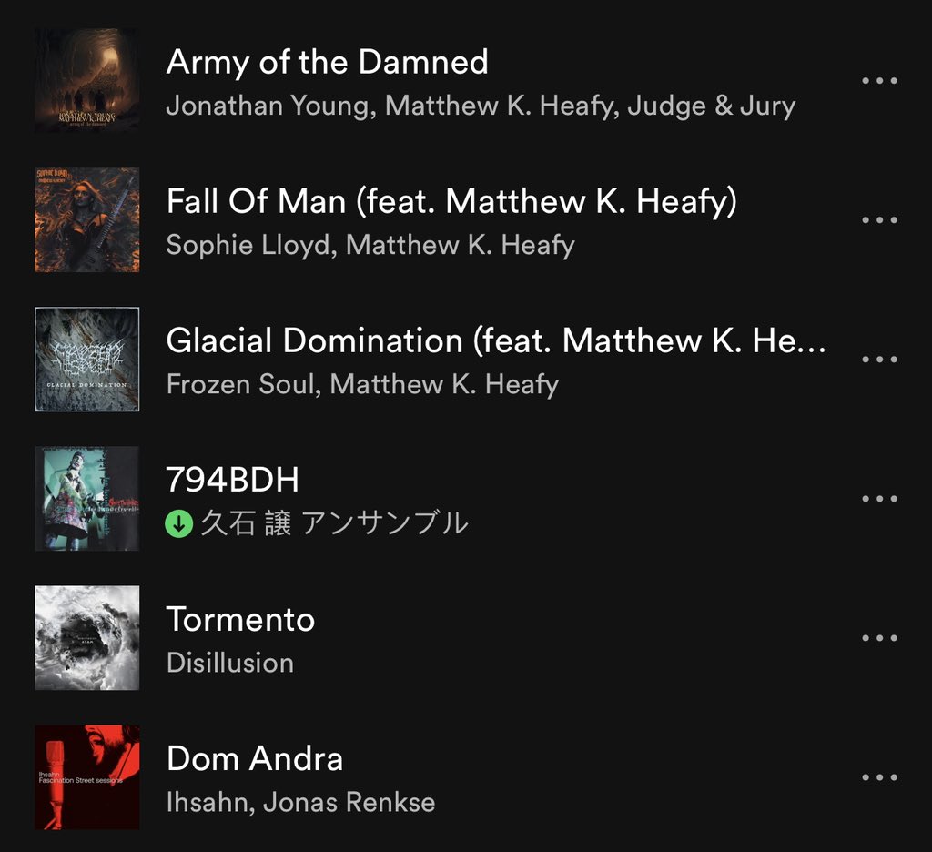 Matthew kiichichaos Heafy tweet media