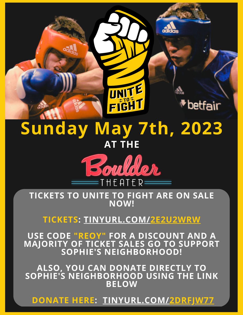 Help Reo Yoo support <a href="/sophiesneighbor/">Sophie’s Neighborhood</a>! Buy tickets to the event on May 7th or donate directly - see below for details! Hope to see you there!