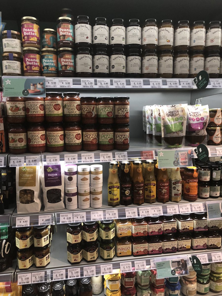 Finally picked up @BiaSolFoods in #Johnstown #SuperValu great selection of Irish Foods as part of @SuperValuIRL #FoodAcademy