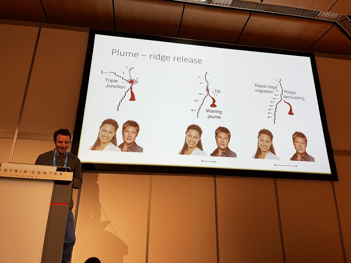 Rhodri Davies (@earthsengine) on Twitter photo The attraction is so great that not even tectonic forces can pull them apart! A great talk from <a href="/BenRMather/">Ben Mather</a> to start our EGU session on intra-plate volcanism yesterday!! Thanks to all the contributors! #EGU23 The attraction is so great that not even tectonic forces can pull them apart! A great talk from <a href="/BenRMather/">Ben Mather</a> to start our EGU session on intra-plate volcanism yesterday!! Thanks to all the contributors! #EGU23