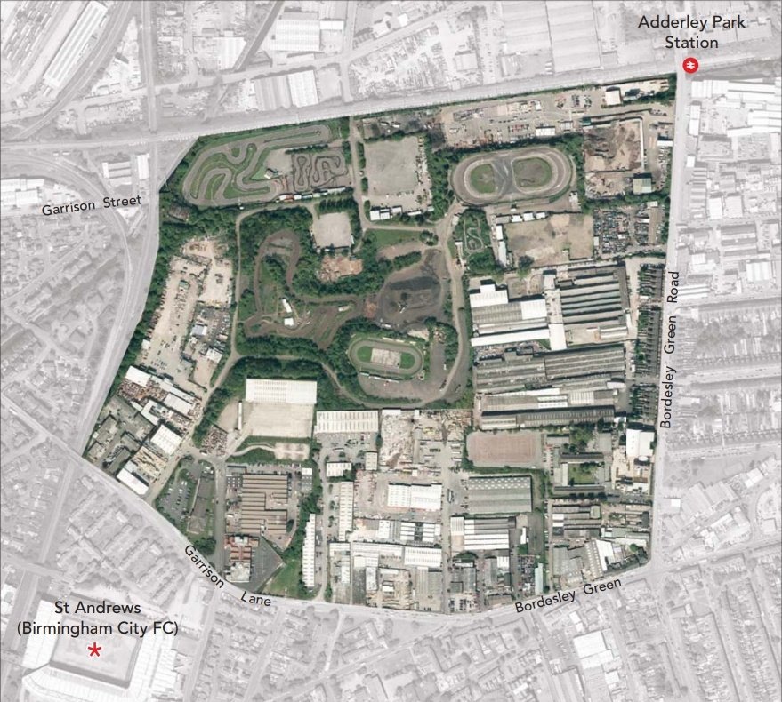 BluesFocus's tweet photo. ... Not to mention the cost of the stadium itself😳

Here's how big the site is compared to St Andrews (bottom left). It will certainly provide better access to the ground, as well as parking and the ability to redesign/expand all stands in the future. https://t.co/1ti4UUCZLh