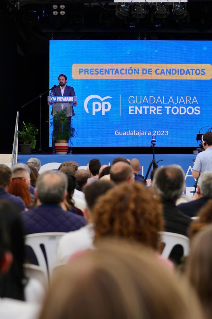 Municipalismo. Eso respira el <a href="/ppguadalajara/">PP de Guadalajara</a> por los cuatro costados. Por ello, hemos presentado candidatura en todos los municipios de Guadalajara.

✅️ 164 en zona de Guadalajara
✅️ 67 en zona de Molina
✅️ 79 en zona de Sigüenza

Candidaturas con vocación y compromiso.