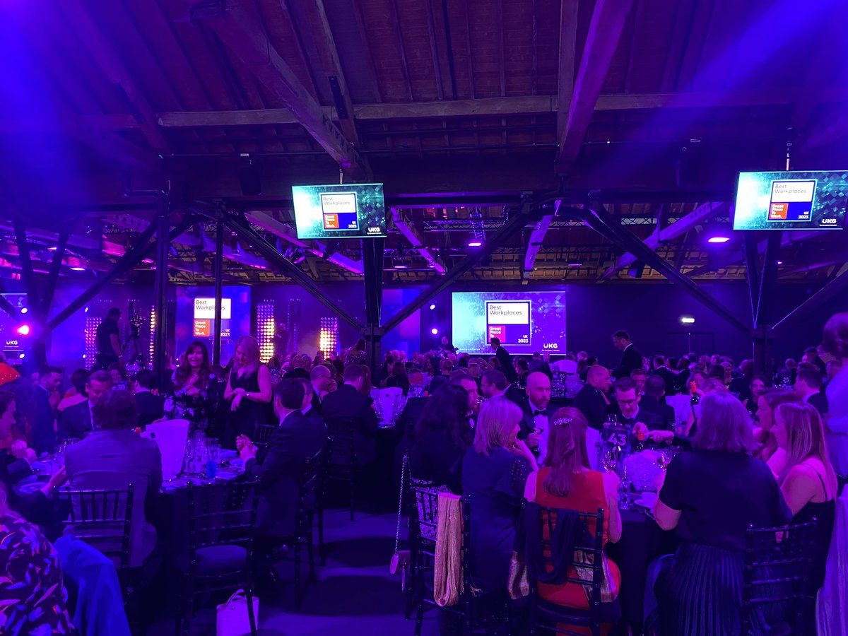 We are absolutely delighted to be at <a href="/GPTW_UK/">Great Place to Work® UK</a> #bestworkplaces event tonight 🎉, amongst some many other amazing organisations 🫶🏼. Good luck all ✨🤞🏻