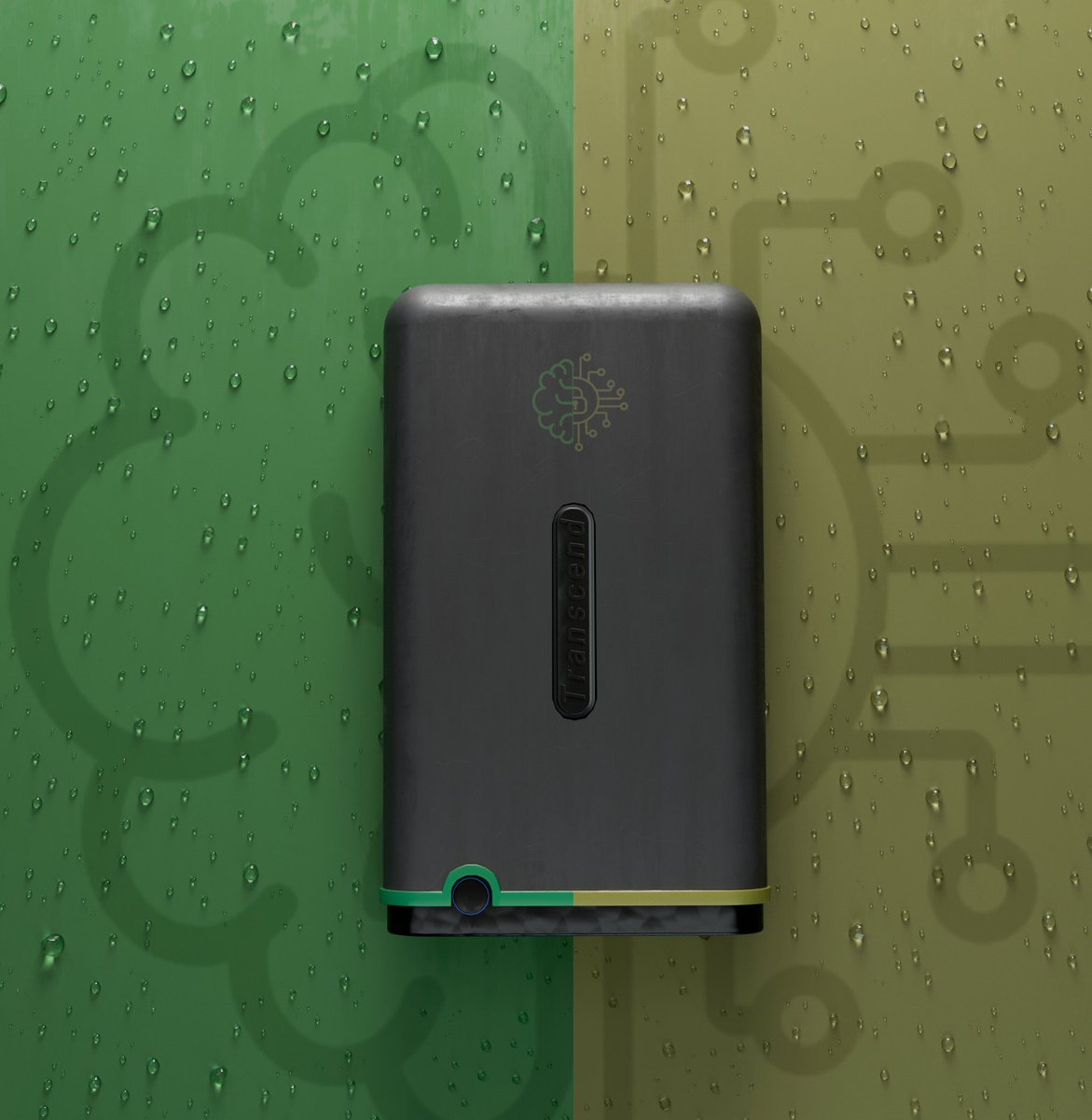 jouleconcepts's tweet photo. Checkout a stylized Transcend HDD model.
up next, is animated sequence for this product. 

Rendered using #coronarenderer for #Cinema4D for @MaxonVFX

 @CoronaRenderer https://t.co/zR2G34vYuA