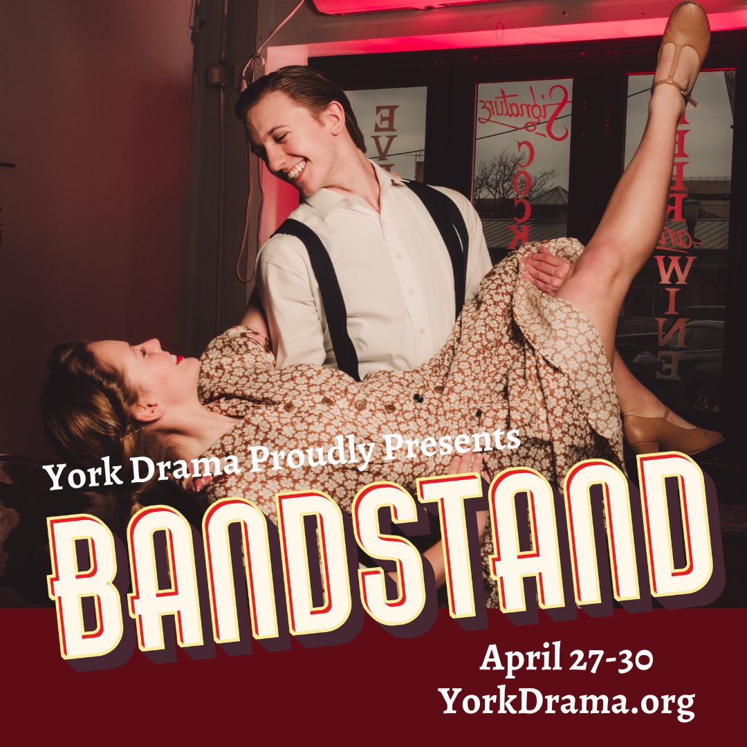 Elmhurst CUSD 205 (@elmhurstd205) on Twitter photo Come join <a href="/YorkD205/">York High School</a> Drama this weekend, April 27-30 in the Baker Auditorium for their performance of BANDSTAND! The cast and crew are thrilled to perform this Tony-winning musical and can’t wait to share it with you. #WeAreD205
Purchase your tickets here: yorkdrama.org Come join <a href="/YorkD205/">York High School</a> Drama this weekend, April 27-30 in the Baker Auditorium for their performance of BANDSTAND! The cast and crew are thrilled to perform this Tony-winning musical and can’t wait to share it with you. #WeAreD205
Purchase your tickets here: yorkdrama.org