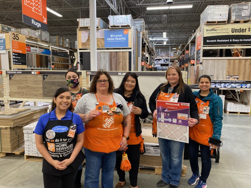 Thank you #HD8572 Morgan Hill for a great PK and the continues effort in generating Leads! You rock!!
.
.
.
#HVAC #HVACservice #AirConditioning #Furnace #TuneUp #Repairs #HomeDepot