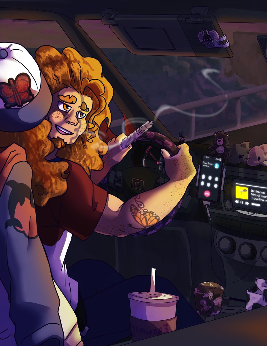 geminop3's tweet photo. Got a lot going on in my life rn but here's my full piece for @TWW_Zine! It was fun to both make the piece and do the main assembly of the zine!

#StoneOcean https://t.co/crSg1IQnjx