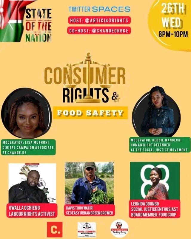 JamilaMoha3843's tweet photo. It's going to be big .Get ready for our next twitter space that will begin from 8pm-10pm stay tuned π
#FOODSovereinity
#NJAARevolution @KPL_Women @kilimoKE @NAssembleKE @ChangeOrgKE https://t.co/FPIq9RHgqr