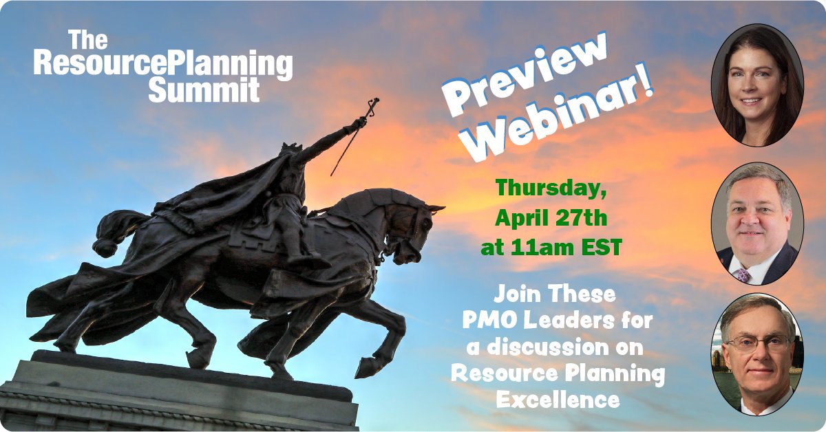 RPSummit's tweet photo. Join us this Thursday @ 11am ET for a great discussion on Resource Planning Excellence, and a preview of the live event. Learn more and register: https://t.co/neJWo4cLQ1 https://t.co/tZH1yov0my