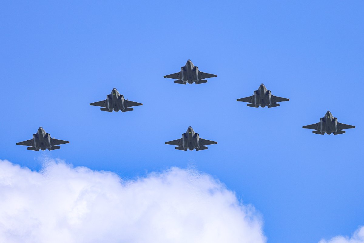 UK aircraft  have today taken part in a rehearsal for the flypast of Their Majesties King Charles III and Queen Camilla.

RAF Veteran, Sqn Ldr Terrance Davey Smith also attended the rehearsal,  having taken part in the flypast for HM Queen Elizabeth II's Coronation in 1953.