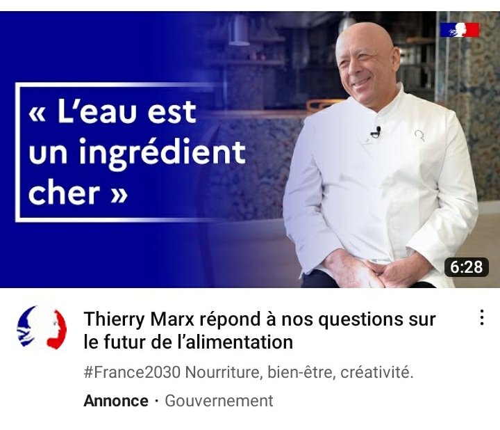 JaneOfArc6's tweet photo. Karl Marx euh pardon je voulais dire Thierry Marx chef gastro chez #Onor, fait la propagande objectifs 2030 du FEM.
"Pour atteindre 2030.... l'eau est chère..."
Payé par le #FondsMarianne ou un autre?
https://t.co/a36s2LziKt https://t.co/AoqfsnpOEe