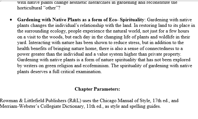 CourtneyatLex's tweet photo. #CallForPapers alert for edited volume titled The Ecology &amp; Spirituality of Gardening with Native Plants. Looking for 7k word chapters by PhDs. Send brief bio &amp; 500word abstract to mstephens@jwu.edu by 5/31. If approved, first drafts due 8/31 &amp; final drafts on 10/31. See below: https://t.co/GvaaCgdoeO