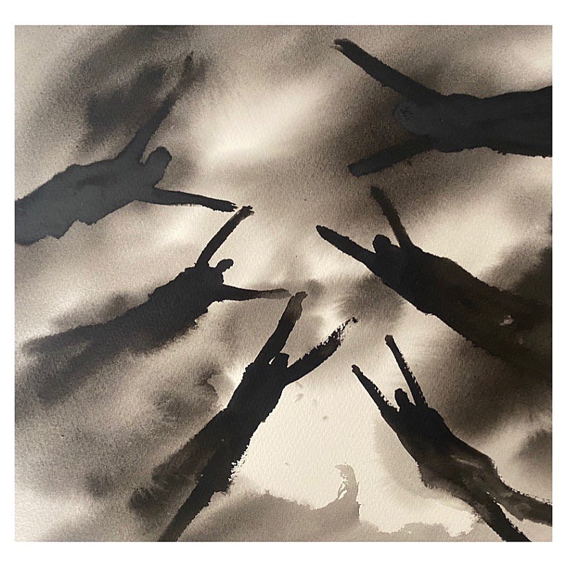 PaintingsLiam's tweet photo. #lookingup
#monochrome
#watercolor 
#blackandwhite 
#fineart 
#SURREALISM 
#art 
#painting 
#watercolour https://t.co/4lfkuofjFn