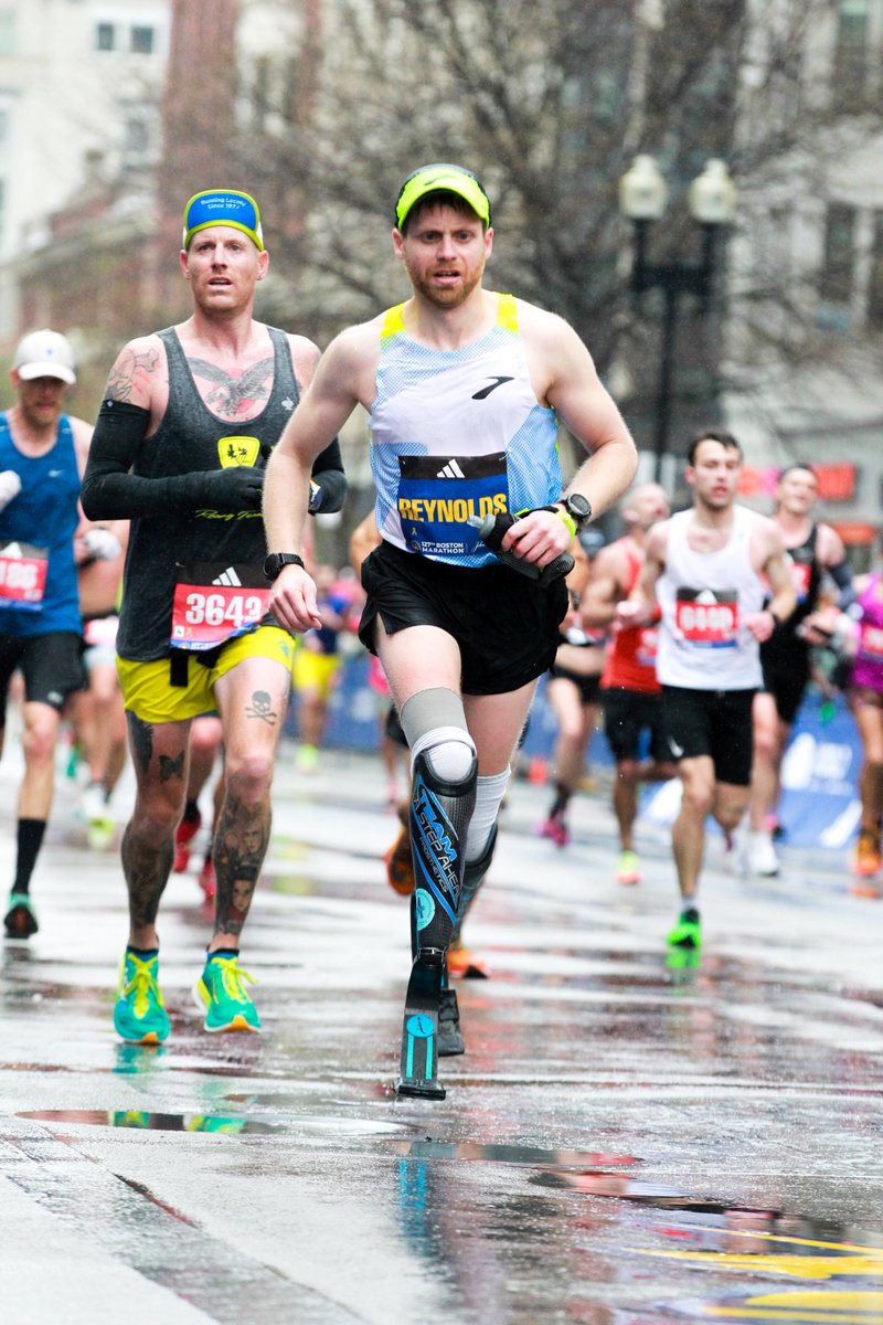 127th BOSTON MARATHON in the books for @brianreynoldsrunner 
🦾🦿✨ 
Congratulations Brian, 2nd place at 3:08:02

#bostonmarathon #running #bilaterial #amputee