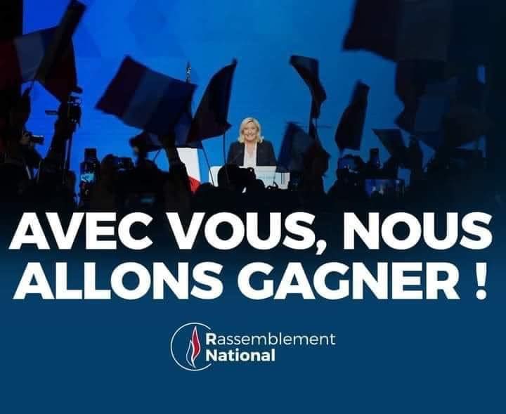 🔵 AVEC VOUS, NOUS ALLONS GAGNER ! 

Rejoignez les équipes militantes #RN au #PlessisRobinson et partout dans les #HautsDeSeine 🇫🇷 

Rejoignez-nous adhesions-rn.fr