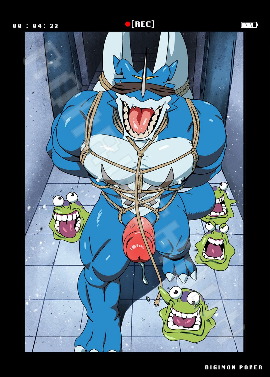 Digimon_204_188's tweet photo. F-fuck... The great exveemon is now a silly horny animal https://t.co/aC4W2Dzd4q