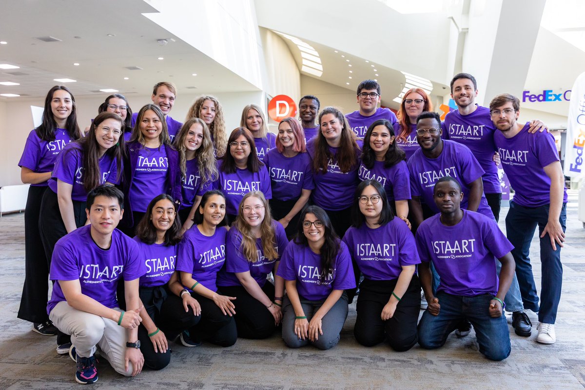 CourtneyKloske's tweet photo. I just want to say one final thank you to our 2022-23 cohort of @ISTAART Ambassadors for your hard work and dedication in the fight to #ENDALZ this year! 

We're proud to have had you represent ISTAART &amp; look forward to seeing what you all do next!💜 https://t.co/Ka5xE3Zlug