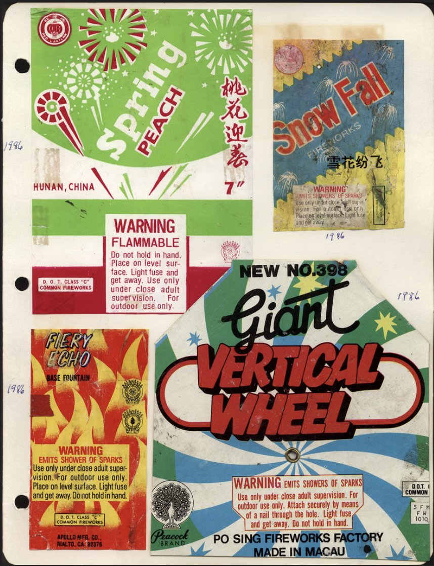 Em_Bers's tweet photo. today's unexpected design inspiration - 80's fireworks packaging 🎇 https://t.co/gdtgiIQa3n