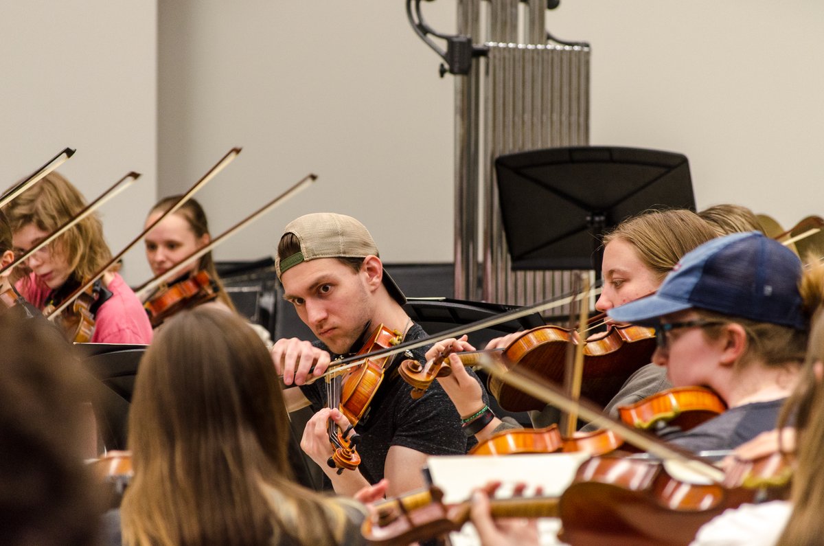 GroveCtyCollege's tweet photo. Don’t miss the chance to see the world premiere of the first attempt by AI to complete Beethoven’s unfinished symphony. The GCC orchestras will also perform selections from Rachmaninoff and Tchaikovsky at their final concert of the season. ➡ https://t.co/qd8LxLAAHX https://t.co/1U0QUIktsG