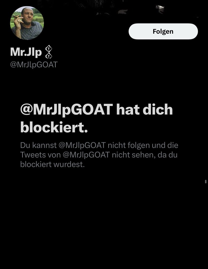 Bdfpwb281's tweet photo. @alemfpeace @MrJlpGOAT @S1nem75 @__mhmt01 @KageMiyamoto Der arme pedoserk enjoyer musste mich wohl blocken😂😂😂😂😂 https://t.co/mxb9gpcEAq